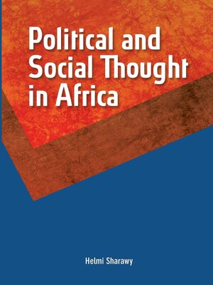 cover image of Political and Social Thought in Africa